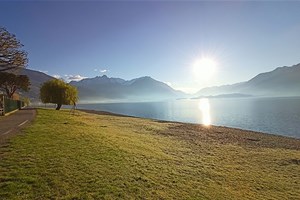 Domaso; lake Como, sunrise
