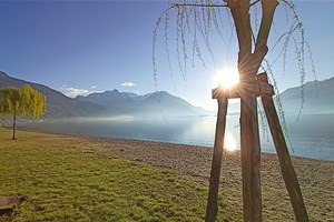 Domaso; lake Como, sunrise