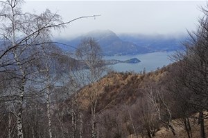 hiking e trekking a Mandello, lago di Como