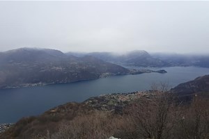hiking e trekking a Mandello, lago di Como
