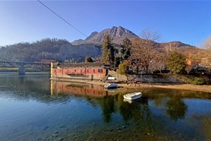 Visitare pescarenico, lake como, isola viscontea