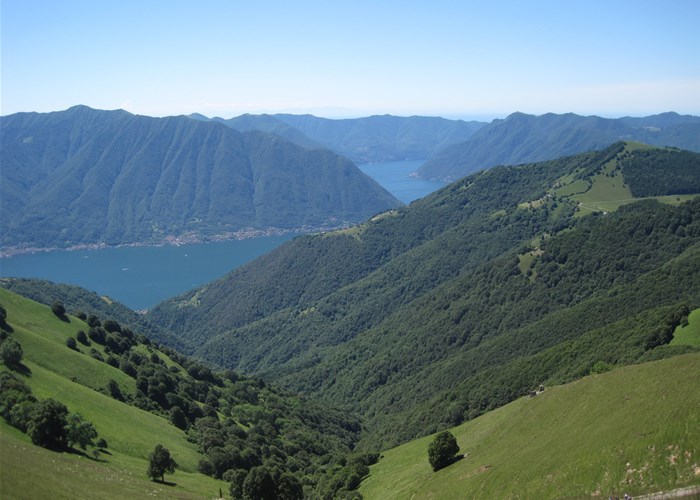 Dove fare trekking e hiking a Pigra, Lago di Como