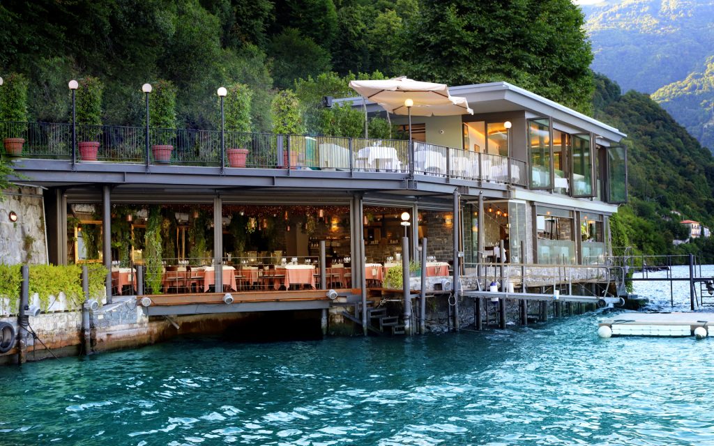 lake como restaurant brienno