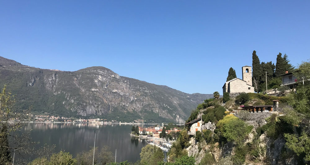 sentiero del viandante mandello lake como