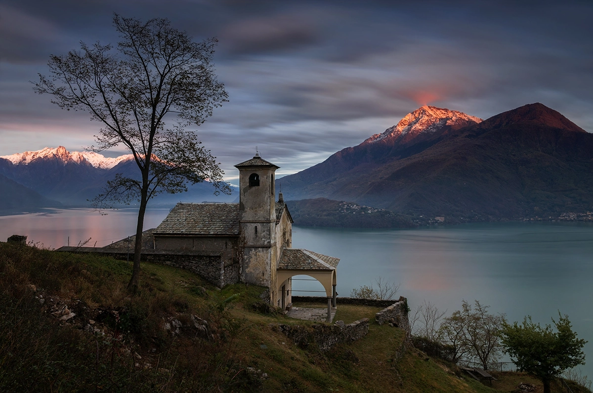 trekking a dongo, lago di como